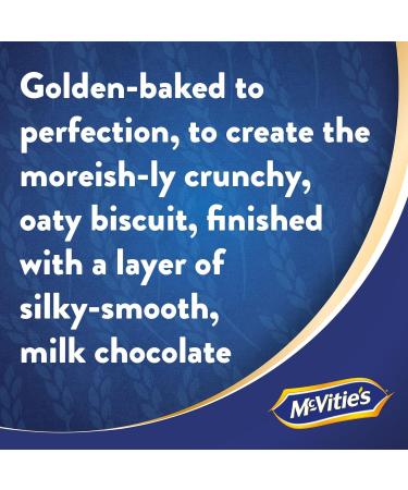 2 x McVitie's Coconut Macaroon Flavour Oaty Biscuits Covered in Milk Chocolate - 262 g | Limited Edition | Baked with 100% Wholegrain | Healthy Coconut Flavour Cookies | Sold by Essential Products - Buy Online on GoSupps.com