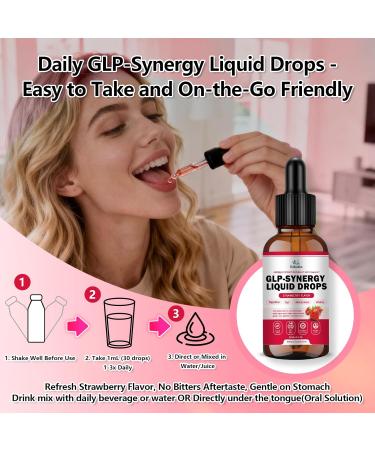 Scibalia GLP-1 Supplement Drops for Men & Women, Natural 12-in-1 GLP 1 Boost w. Berberine HCI Digestive Enzyme for Appetite Craving Metabolism & Digestive, GLP-1 Daily Oral Liquid More Potency - Buy Online on GoSupps.com