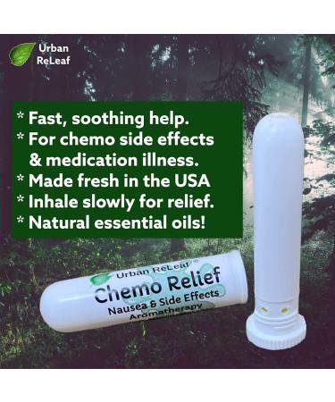Urban ReLeaf Chemo Relief: Natural Aromatherapy for Nausea, Migraines & Upset Stomach - Fast-Acting Ancient Remedy with Essential Oils - Buy Online on GoSupps.com