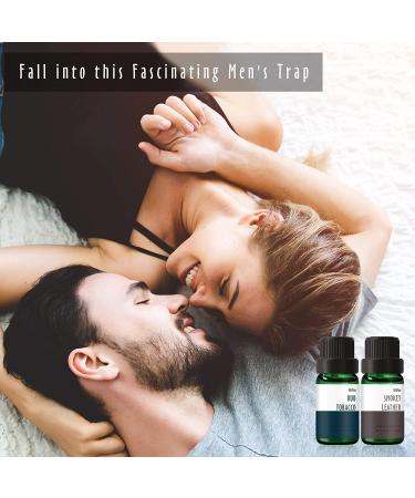 Men's Club Set - MitFlor Premium Fragrance Oils for Soap, Candle Making, Oud Tobacco, Spice Bomb, Leather, Santal Rosewood & More - Essential Oils Gift for Men, Boyfriend, Father - Buy Online on GoSupps.com