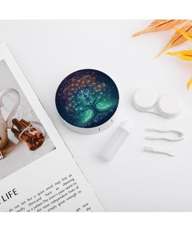 Buy Digital Tree of Life Contact Lens Case - Travel & Care Box for Lenses - Buy Online on GoSupps.com