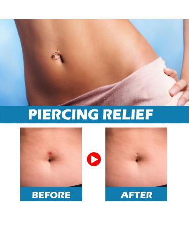 Natural Piercing Beading Solution | Gentle Ear & Nose Cleaner for Quick Healing - Reduce Stinging & Infection Risk - Buy Online on GoSupps.com
