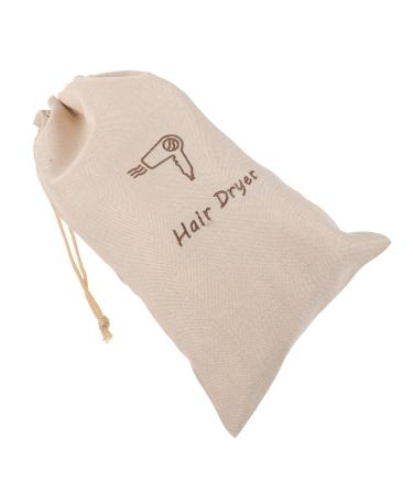 Balacoo Storage Bags for Travel Hair Dryer Storage Bag Hair Dryer Bag Velvet Bag Drawstring Bag 35c Portable 35.5x21cm As Shown