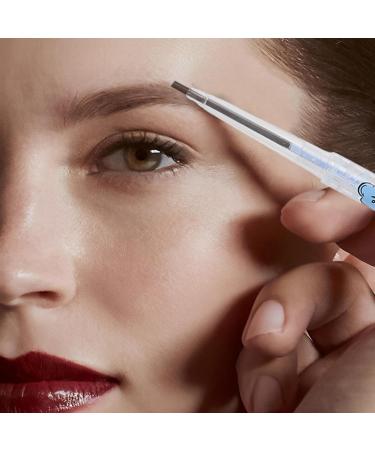 Eyebrow Pencil Eyebrow Makeup | Eyebrow Makeup for Strong Shape and Silky Color Double Head Design Eyebrow Pencil for Parties and Daily Use Pochy 05 Gray Brown - Buy Online on GoSupps.com