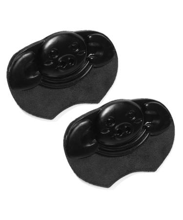 1 Pair Heel Wear Stickers Heel Inserts for Women Shoe Heel Protectors Invisible Heel Pads for Shoes Shoe Heel Pad Heel Liners Women Heel Pads Convenient Heel Stickers Foot Supplies Black 9.00X5.50X0.40CM