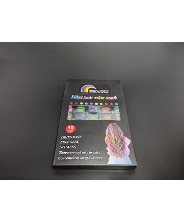 EBANKU Hair Chalk for Girls Kids - 10 Color Temporary Bright Hair Dye, Washable, Great for Birthday Gifts, Cosplay, Halloween, Christmas - Ages 5-12 - Buy Online on GoSupps.com