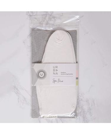 Urbana Spa Prive Bamboo Moisturizing Booties - European Soaps | 1 Pair - Buy Online on GoSupps.com