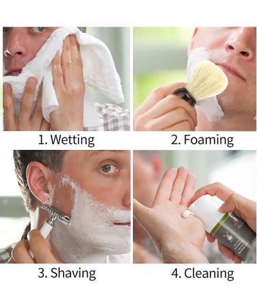 Beard Razor Brush for Barbers - Wooden Handle Neck Dust Brush for Hair Removal & Men's Facial Care - Buy Online on GoSupps.com