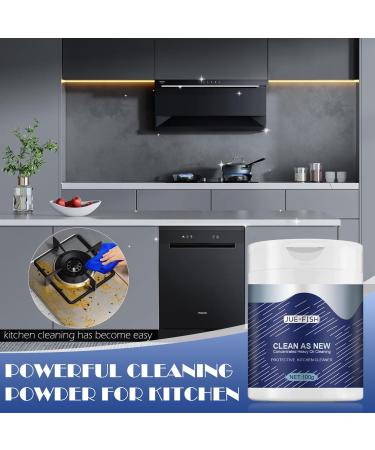 All Purpose Household Powder Cleaner - Powerful Foam Rust Remover & Heavy-Duty Kitchen Degreaser for Stubborn Grease - Buy Online on GoSupps.com