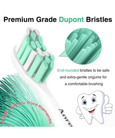 10 Pack Aoremon Replacement Toothbrush Heads for Philips Sonicare HX902365 - Green - Buy Online on GoSupps.com