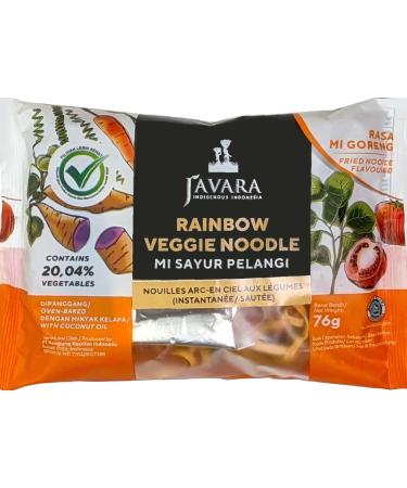 Javara Veggie Rainbow Noodles 76g