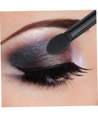 VINTORKY 10pcs Makeup Tool Kit Applicateur Dual Sided Eye Shadow Brush Fard Supple Eyeshadow Brush Face Black - Buy Online on GoSupps.com