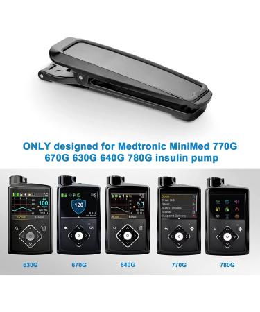 iGuerburn Belt Clip for Medtronic MiniMed Insulin Pumps - Black - Buy Online on GoSupps.com