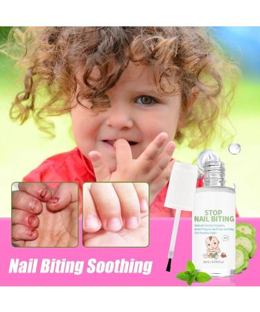 Anti-Nail Biting Liquid - 20ml Deterrent for Children and Toddlers Prevents Thumb Sucking Safe and Long-Lasting Treatment | Oral Care for Girls and Boys - Buy Online on GoSupps.com