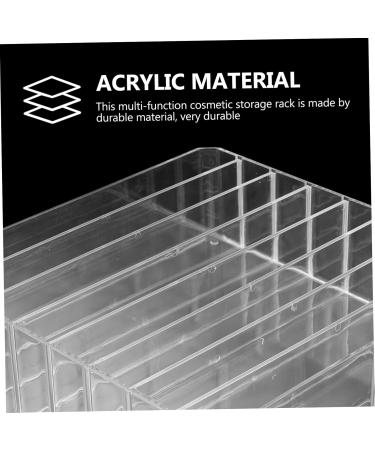 Didiseaon 2 Sets Divider Storage Box Eyeshadow Acrylic Cosmetic Organizer Home Cosmetic Holder Storage Rack - Buy Online on GoSupps.com