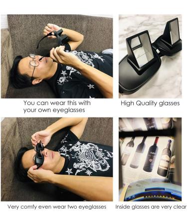 Lazy Goggles - Distinctive Prism Glasses for Comfortable Bed Reading & TV Viewing - Buy Online on GoSupps.com
