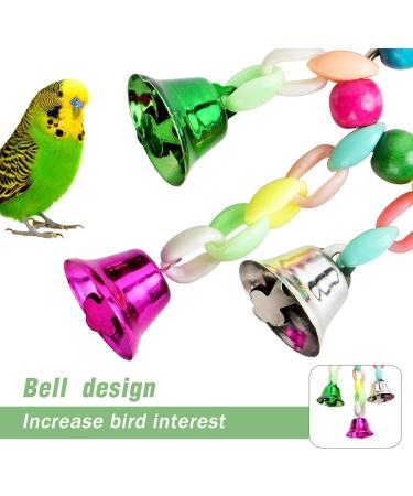 BrilliantDay 10-Pack Parrot Toys - Wooden Platforms Swings & Seats for Lovebirds Nymphensittich and Aras - Perfect for Bird Enrichment - Buy Online on GoSupps.com