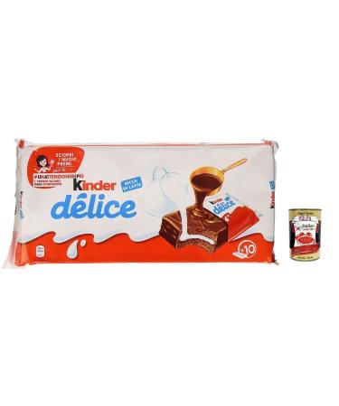Italian Gourmet E.R. Ferrero Delice Kids Cake Bars 390g + Polpa Italian Gourmet 400g Set of 6