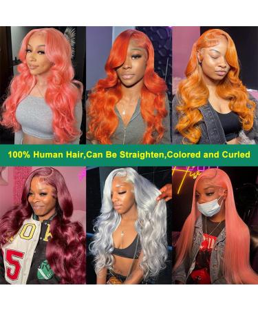 Dheridy 13x6 30 Inch 613 Body Wave Blonde Lace Front Wig - Pre Plucked 150% Density HD Lace Frontal Wig - Glueless Human Hair Wig - Buy Online on GoSupps.com