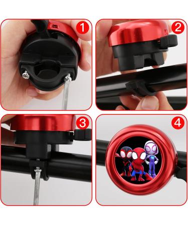 Buy Colorful Children's Bicycle Bells | Loud Cartoon Bike Accessories for Kids - Puky Bell - Buy Online on GoSupps.com