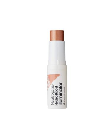 Neutrogena Hydro Boost Illuminator Makeup Stick with Hyaluronic Acid Moisturizing Highlighter to Improve & Illuminate Skin Dermatologist-Tested with Mistake-Proof Application Rose 0.29 oz Rose Gold 0.29 Ounce (Pack o...