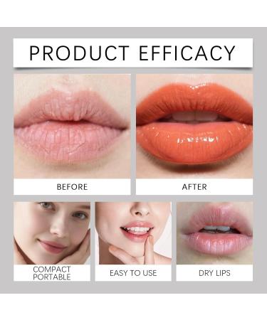  XUSHAOLUN Hydrating lip serum for plumping and anti-wrinkle results plumping lip oil serum for fuller lips brighter shinier more voluminous lips nourishing. (8 pieces) - Buy Online on GoSupps.com