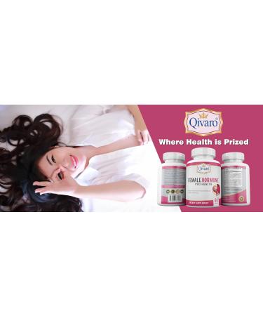 Female Hormone Supplement for Menopause | Hormonal Balance with Black Cohosh Red Clover & Wild Yam - Buy Online on GoSupps.com