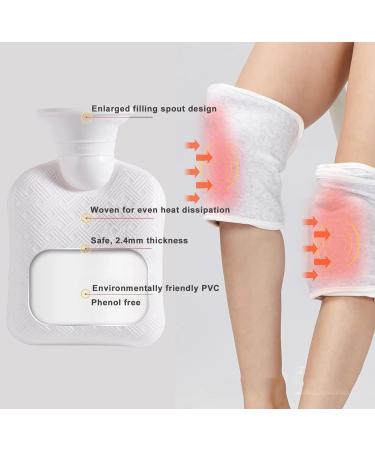 Soft Cotton Hot Water Bottle - Mini Warming Bag for Pain Relief & Cold Compress | Ideal for Sports Injuries Neck Shoulders Back & More - Buy Online on GoSupps.com