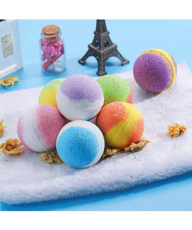 Organic & Natural Handcrafted Bath Bombs Gift Set - 12 Pieces by TTRWIN - Buy Online on GoSupps.com