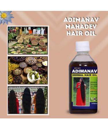 Adivasi Herbal Hair Growth Oil - Control Hairfall Strengthen & Nourish Scalp Repair Frizz Thicken Hair - International Shipping Available - Buy Online on GoSupps.com