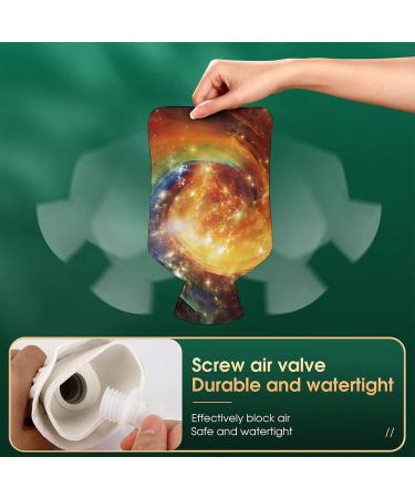 Buy Mist Spiral Hot Water Bottle with Plush Cover | Hand Warmer for Adults & Children - 26.5x15.3cm | International Shipping Available - Buy Online on GoSupps.com