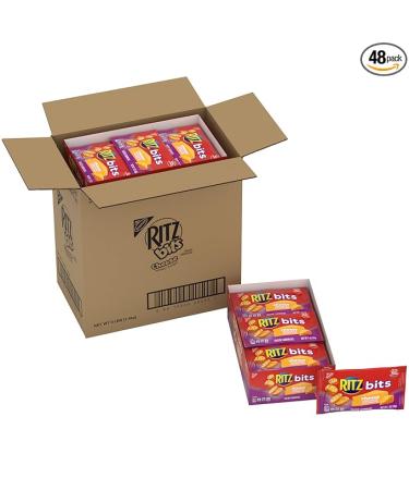 Ritz Bits Cheese Cracker, 1 Ounce (Pack of 12) CHEESE 1 Ounce (Pack of 12)