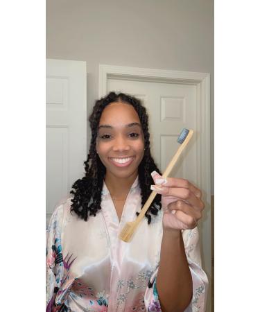 GranNaturals Edges Brush and Comb for Edge Control - Bamboo Handle, Nylon Bristles - Styling & Care Tools for Thick Curly Hair - Buy Online on GoSupps.com