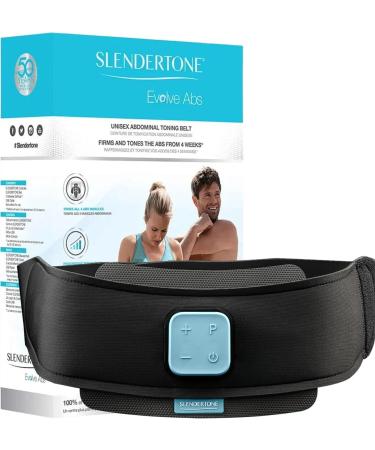 Slendertone ABS8 Unisex ABS Toning Belt One Size Black - Buy Online on GoSupps.com