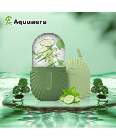 Aquuaera Ice Face Roller Ice Cube Roller for Face Facial Beauty Ice Roller Skin Care Tools De-Puff Eye Bags Reduce Migraine Pain(Green) - Buy Online on GoSupps.com
