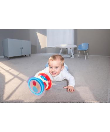 Shop Hape Baby Drum - Rolling Music Toy for Toddlers | Learn Rhythm & Sounds | Battery Operated | 6 Months+ - Buy Online on GoSupps.com
