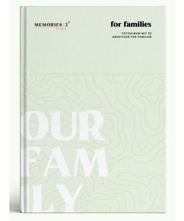 Memories2Make Challenbuch with 32 adventures for families - personal souvenir book to give away for Christmas Easter anniversary or wedding - Buy Online on GoSupps.com