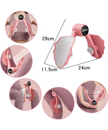 Buy Huyiwei Thigh Trainer & Pelvic Floor Trainer for Women - Starch Setting Intelligent Data Chip Home Legs Training Device - Pink - Buy Online on GoSupps.com