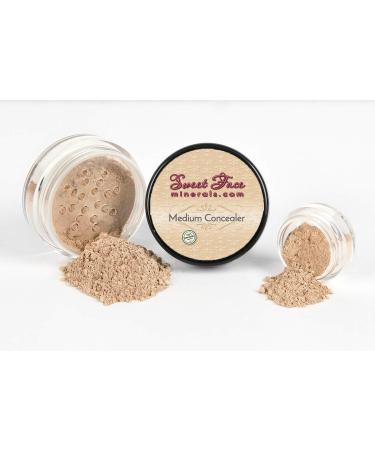Full Size Mineral Makeup Powder Kit with Brush Set | Sheer Light Concealer, SPF 20 | Perfect for Bare Skin - Buy Online on GoSupps.com