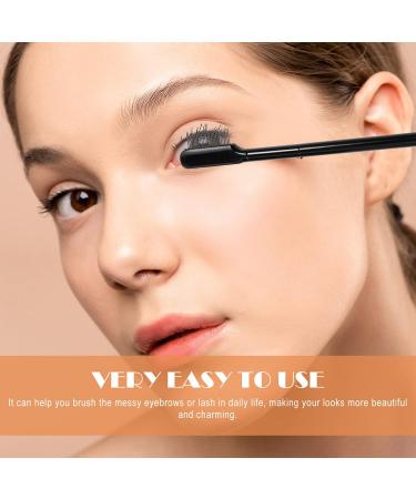 minkissy Mascara Black Eyelash Tool 1 Set Makeup Eyebrow Brush Eyelash Comb Portable Steel Eye Foundation Brush Beauty Cosmetic for Professional and Travel Eyelash Applicator Tool Eyelash Mascara - Buy Online on GoSupps.com