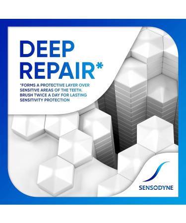 Sensodyne Repair and Protect Whitening Toothpaste and Toothbrush Bundle - 4 Pack - Buy Online on GoSupps.com