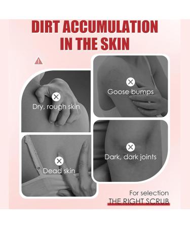 Gommage au sucre pour le corps la fraise de 7 05 oz exfoliant pour la k ratose pilaris pour les jambes de fraise la peau de poulet masque hydratant et hydratant pour le corps (strawberry) - Buy Online on GoSupps.com