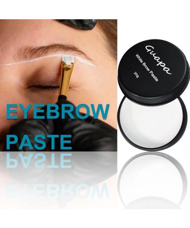 Eyebrow White Mapping Paste for Permanent Makeup - 20g Cream Tool for Brow & Lip Shaping (Black Tin - Buy Online on GoSupps.com