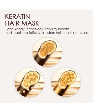 Actsime Collagen Hair Mask 100g Deep Repair Hair Treatment Argan Oil for Dry Damaged Hair - Buy Online on GoSupps.com