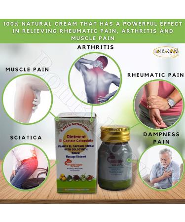 Handal Herbal Bonballoon Ointment El Captain Colocynth for Muscle Massage - 4 Pcs - Buy Online on GoSupps.com