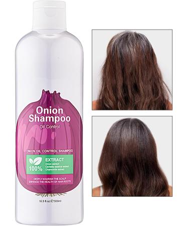 Shampoing contr le de l'oignon nettoyant nourrissant pour cheveux fra cheur longue dur e shampoing avec nettoyage en profondeur soin pour cheveux secs gras fins grossiers raides boucl s prod - Buy Online on GoSupps.com
