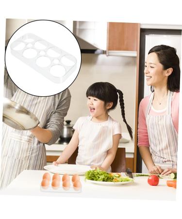 jojofuny 2pcs Egg Storage Box Food Tray Shelf Mustard Deviled Egg Holder with Lid Egg Tray Basket Filling Assorted Colorx2pcs 17.5x8.5x2cmx2pcs - Buy Online on GoSupps.com
