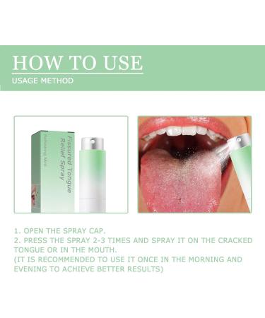 Spray De Traitement De Soulagement de la Langue Spray Rafra chissant pour L'haleine Spray De Soulagement de la Langue Langue Spray pour la Mauvaise Haleine Soulagement de la Mauvaise Haleine - Buy Online on GoSupps.com