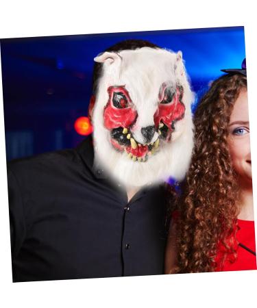 minkissy The Mask Masquerade Mask Halloween Mask Cosplay Mask Animals Mask for Party Mask Prop Funny Mask Decorative Fox Mask Creative Mask Unique Mask Party Mask Emulsion Apparel Make up - Buy Online on GoSupps.com