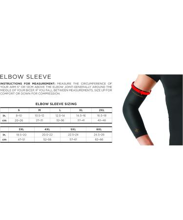 Tommie Copper Women's Recovery Vantage Elbow Sleeve XL - Black | Pain Relief & Support for Active Lifestyles - Buy Online on GoSupps.com